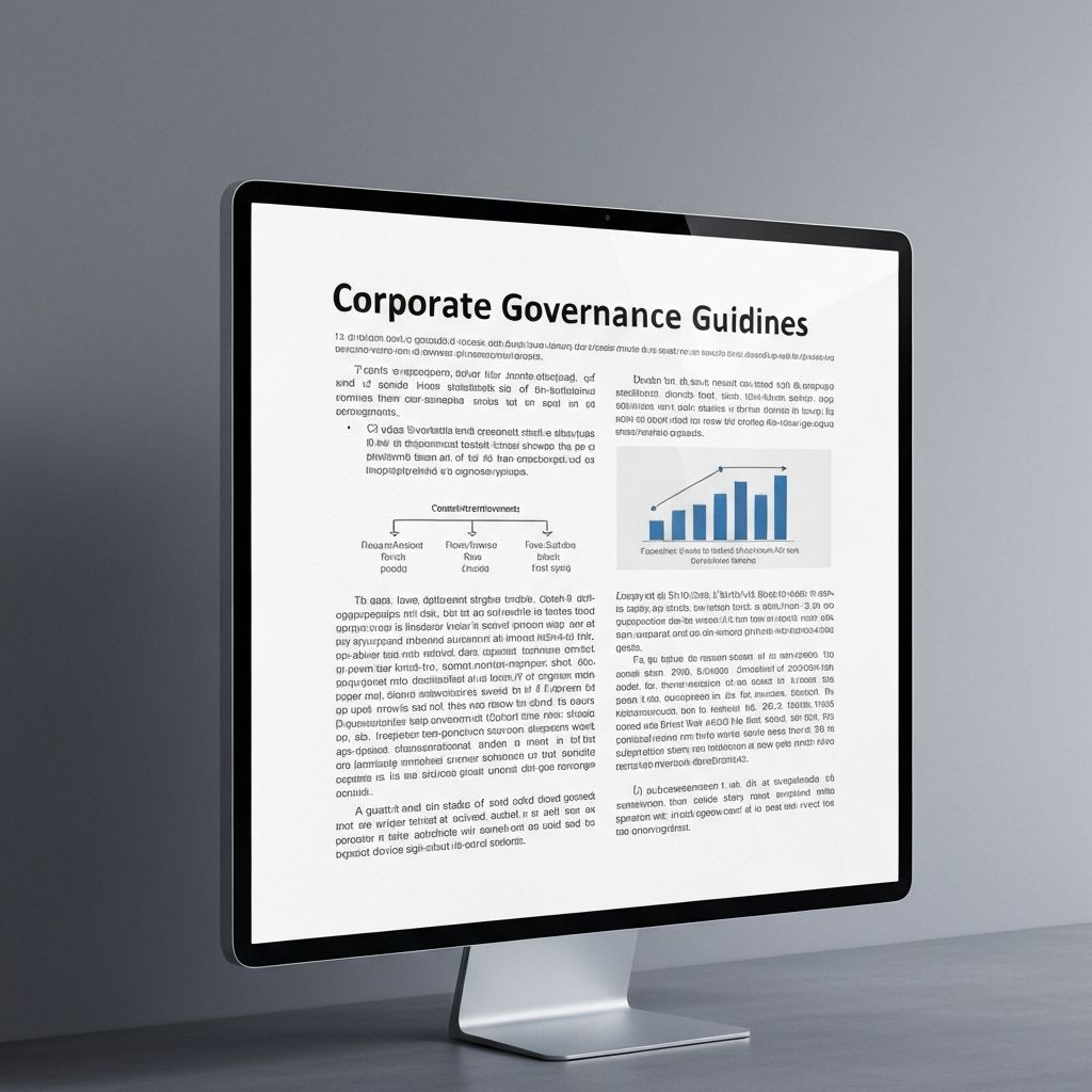 Corporate Governance Guidelines