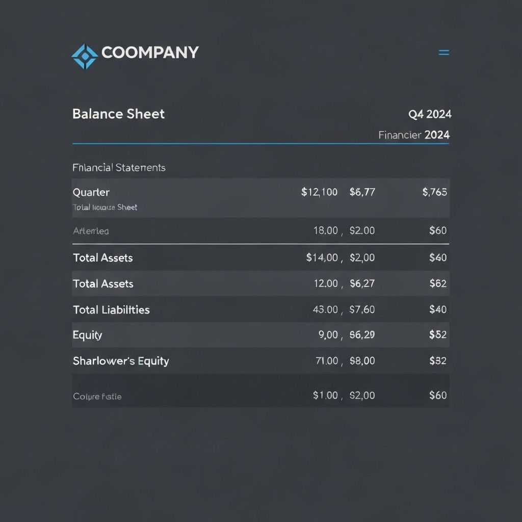 Q4 2024 Financial Statement